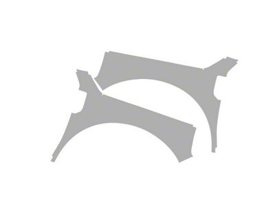 Paint Protection PPF Pre-Cut Kit; Fenders; Gloss (21-25 Bronco Sport)
