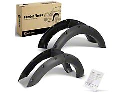 Pocket Rivet Style Fender Flares; Black (21-26 Bronco Sport)