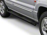 Rocker Armor Side Step Bars; Matte Black (21-26 Bronco Sport)