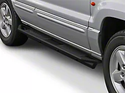 Rocker Armor Side Step Bars; Matte Black (21-25 Bronco Sport)