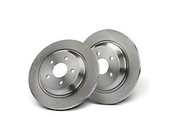 Vented 5-Lug Rotors; Rear Pair (21-26 Bronco Sport)