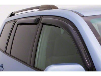 Ventvisor Window Deflectors; Front and Rear; Dark Smoke (21-25 Bronco Sport)