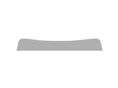 Window Tint Pre-Cut Kit; Eyebrow Default Outline Straight; 25% Medium (21-25 Bronco Sport)