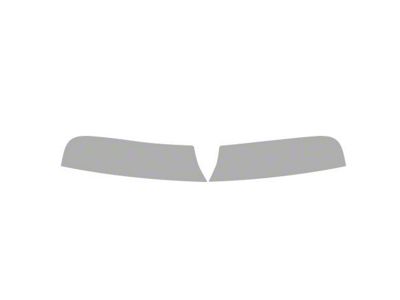 Window Tint Pre-Cut Kit; Eyebrow Option 1; 25% Medium (21-25 Bronco Sport)
