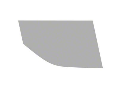 Window Tint Pre-Cut Kit; Front Driver Side Roll-Up; 5% Dark (21-25 Bronco Sport)