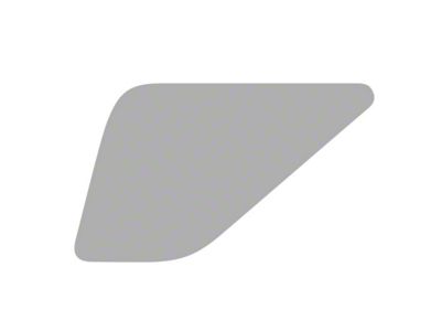 Window Tint Pre-Cut Kit; Rear Driver Side Quarter; 25% Medium (21-25 Bronco Sport)