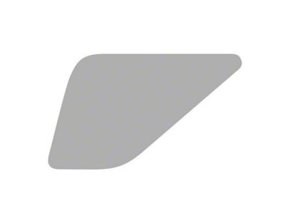 Window Tint Pre-Cut Kit; Rear Driver Side Quarter; 5% Dark (21-25 Bronco Sport)