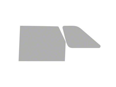 Window Tint Pre-Cut Kit; Rear Roll-ups and Rear Quarters, Passenger Side; 25% Medium (21-25 Bronco Sport)
