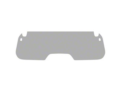 Window Tint Pre-Cut Kit; Wiper 1-Piece Back Glass; 25% Medium (21-25 Bronco Sport)