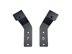 Go Rhino XE Hood Light Mount; Textured Black (21-25 Bronco Sport)
