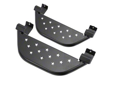Star Shape Side Steps (21-25 Bronco w/ Factory Rock Rails)