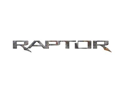 Swing Gate Emblem Inserts; Camouflage (22-25 Bronco Raptor)