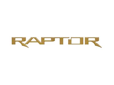 Swing Gate Emblem Inserts; Cyber Orange (22-25 Bronco Raptor)