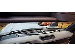 The Full Shebang BYOD Dash Rail; Black Onyx (21-25 Bronco)
