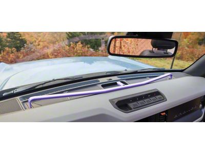 The Full Shebang BYOD Dash Rail; Lilac (21-25 Bronco)