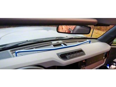 The Full Shebang BYOD Dash Rail; Royal Blue (21-25 Bronco)