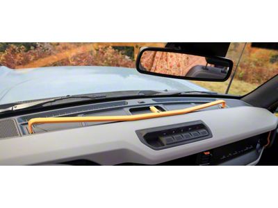 The Full Shebang BYOD Dash Rail; Sunrise Yellow (21-25 Bronco)