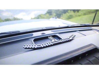 The Slingshot BYOD Dash Rail; Graphite (21-25 Bronco)