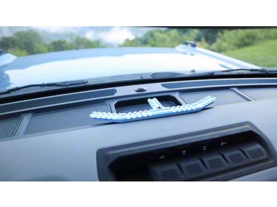 The Slingshot BYOD Dash Rail; Sky Blue (21-25 Bronco)