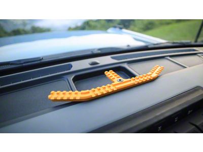 The Slingshot BYOD Dash Rail; Sunrise Yellow (21-25 Bronco)