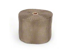 Titanium Exhaust Wrap; 6-Inch x 100-Foot (Universal; Some Adaptation May Be Required)