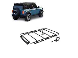 Traveler Roof Rack; Black (21-25 Bronco 4-Door)