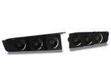Triple LED Fog Light Kit; Yellow (21-26 Bronco w/ Modular Front Bumper)