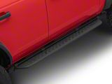 Tungsten Steel Running Boards; Black (21-25 Bronco 4-Door)