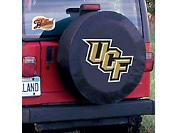 University of Central Florida Spare Tire Cover with Camera Port; Black (21-26 Bronco)