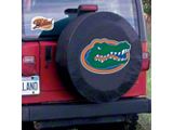 University of Florida Spare Tire Cover with Camera Port; Black (21-25 Bronco)