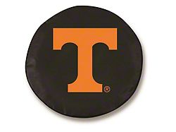 University of Tennessee Spare Tire Cover with Camera Port; Black (21-26 Bronco)