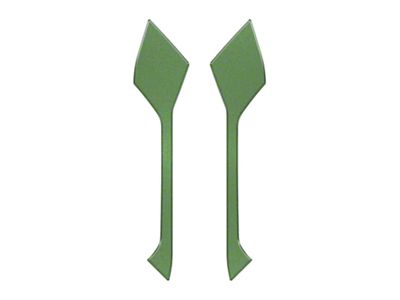 Upper Rear Door Pull Handle Accent Trim; Eruption Green (21-25 Bronco 4-Door)