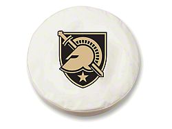 U.S. Army Academy Spare Tire Cover with Camera Port; White (21-25 Bronco)