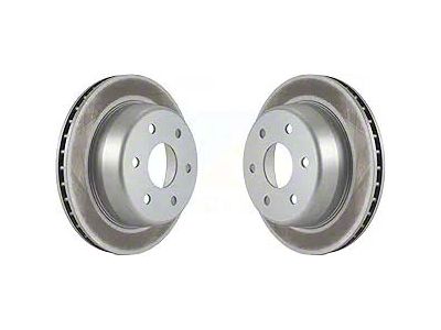 Vented 6-Lug Rotors; Rear Pair (21-25 Bronco, Excluding Raptor)