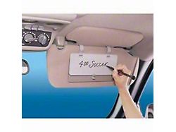 Visor Dry Erase Note Board 
