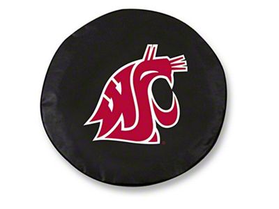 Washington State Spare Tire Cover with Camera Port; White (21-25 Bronco)