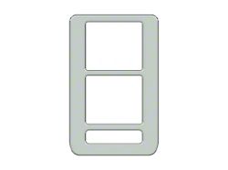 Window Control Switch Accent Trim; Cactus Gray (21-24 Bronco 4-Door)