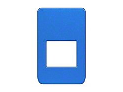 Window Control Switch Accent Trim; Velocity Blue (21-24 Bronco 2-Door)