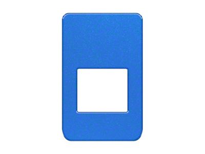 Window Control Switch Accent Trim; Velocity Blue (21-25 Bronco 2-Door)