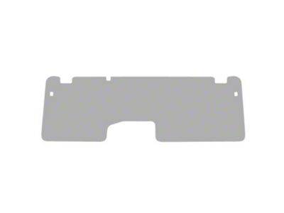 Window Tint Pre-Cut Kit; 1-Piece Wiper Back Glass; 25% Medium (21-25 Bronco)