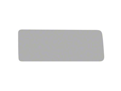 Window Tint Pre-Cut Kit; Rear Passenger Side Quarter; 5% Dark (21-25 Bronco)