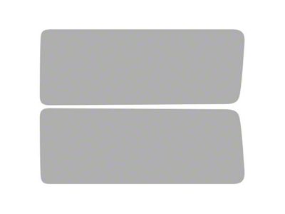 Window Tint Pre-Cut Kit; Rear Quarters; 25% Medium (21-25 Bronco)