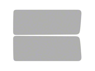 Window Tint Pre-Cut Kit; Rear Quarters; 5% Dark (21-25 Bronco)
