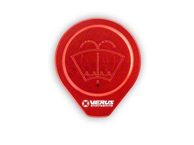 Windshield Washer Fluid Reservoir Cap; Anodized Red (21-25 Bronco)