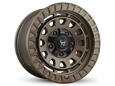 Buck Commander Venture All Satin Bronze Wheel; 17x9; 0mm Offset (24-25 Tacoma)