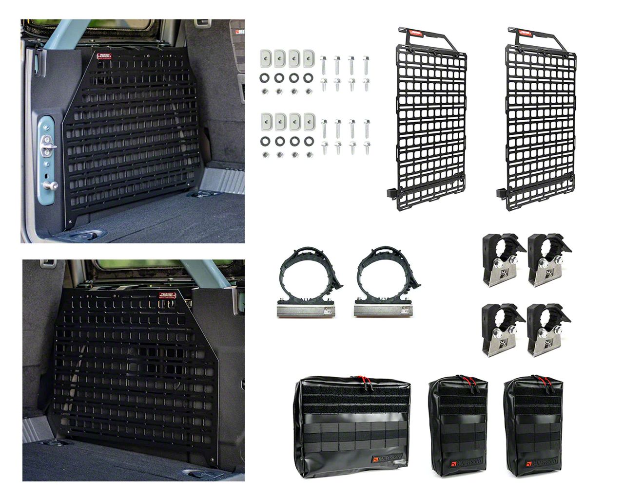 Ford Bronco by Coverking Rear Door Storage Bags VM2DZ