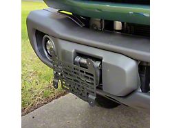 License Plate Mount (21-25 Bronco w/ Capable Steel Front Bumper)