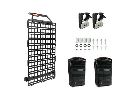 BuiltRight Industries Seat Back MOLLE Panel; Stage 1 Kit (21-25 Bronco)