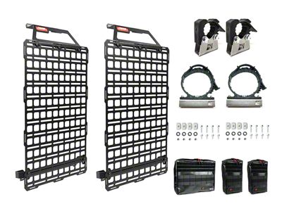 BuiltRight Industries Seat Back MOLLE Panel; Stage 2 Kit (21-25 Bronco)