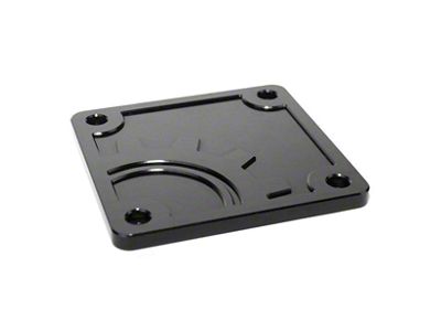 BuiltRight Industries Bed Plug Cover; Black (20-25 Jeep Gladiator JT)